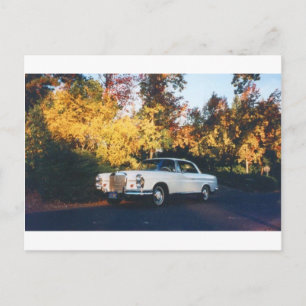 1965 Mercedes-Benz 220SEb Coupe Postkarte