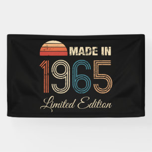 1965 Vintag 60. Geburtstag Banner