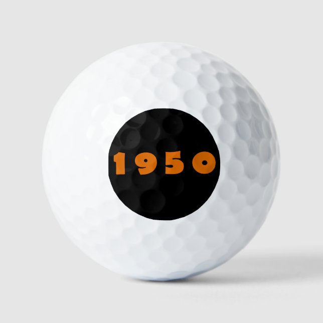 1965 Vintag Golfball (Vorderseite)