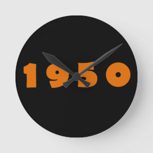 1965 Vintag Runde Wanduhr