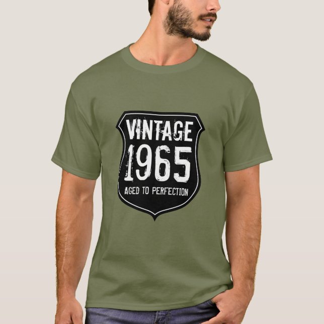 1965 vollendet | Vintages Shirt (Vorderseite)