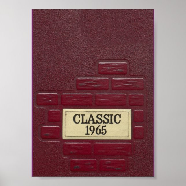 1965 Yearbook Poster (Vorne)