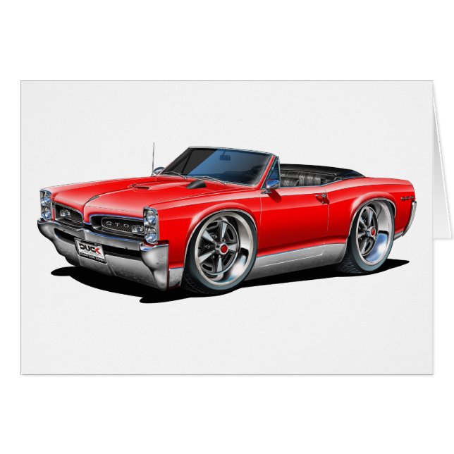 1966/67 GTO Red Car (Vorderseite (Horizontal))