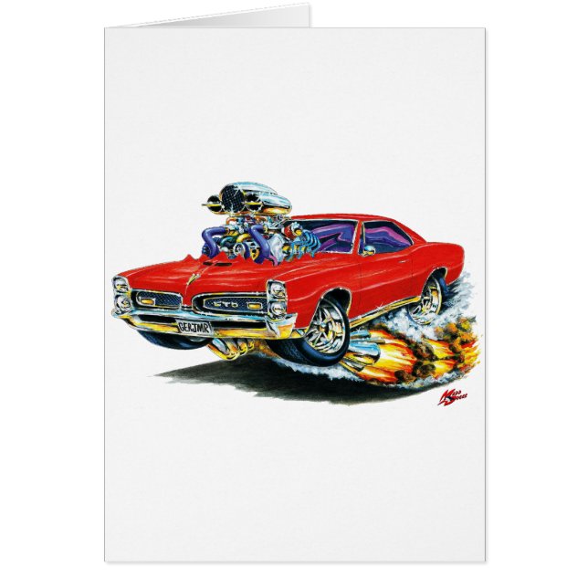 1966-67 GTO Rot-Auto (Vorne)