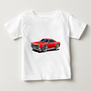 1966/67 GTO Rot-Auto Baby T-shirt