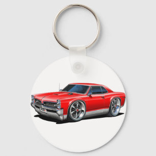 1966/67 GTO Rot-Auto Schlüsselanhänger