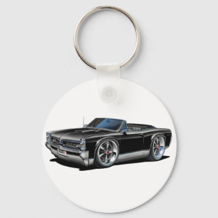 1966/67 GTO schwarzes Kabriolett Schlüsselanhänger