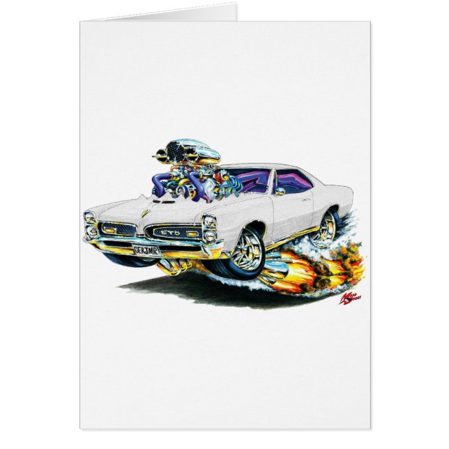 1966-67 GTO Weiß-Auto (Vorne)