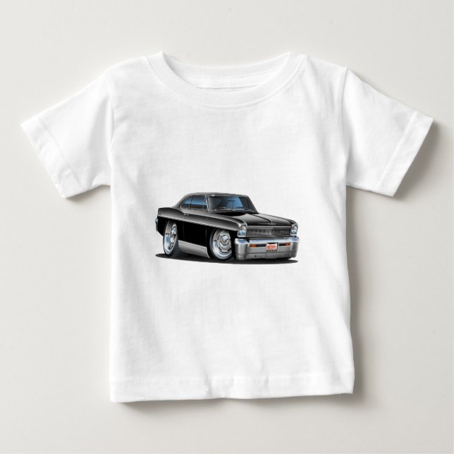 1966-67 Nova Black Car Baby T-shirt (Vorderseite)