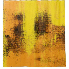 1966 Abstrakter Duschvorhang