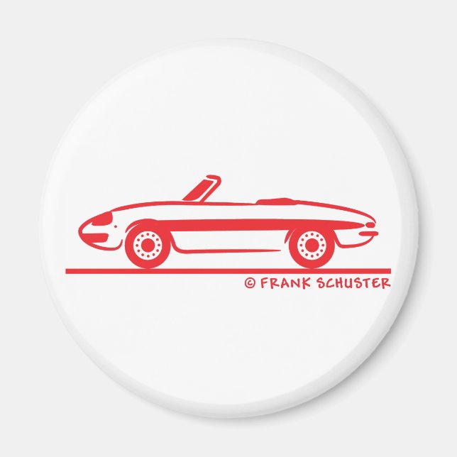 1966 Alfa Romeo Duetto Spider Veloce Magnet (Vorne)