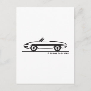 1966 Alfa Romeo Duetto Spider Veloce Postkarte