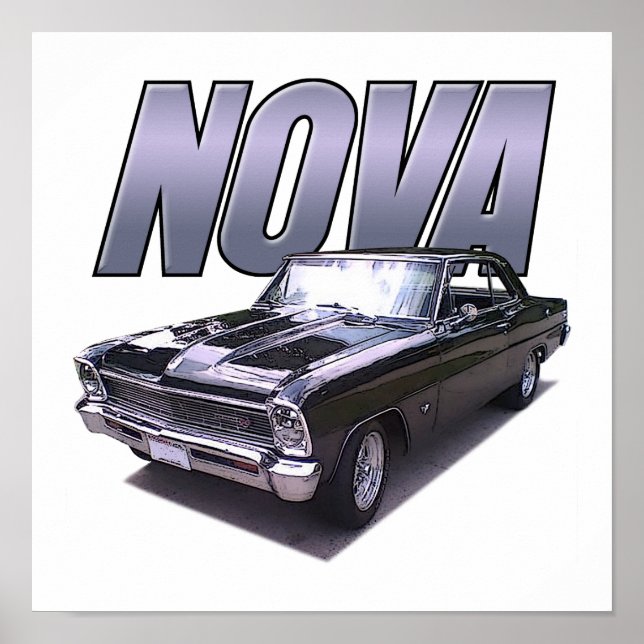 1966 Chevy Nova Poster (Vorne)