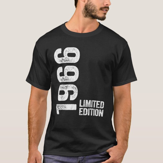 1966 Funny 60 Jahre alt Retro Männer Frauen Gesche T-Shirt (Vorderseite)