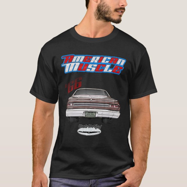1966 Komet,Zyklon,Frisierte Auto,Muskelwagen,ameri T-Shirt (Vorderseite)