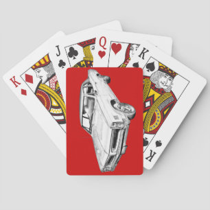 1966 Pontiac Lemans Car Illustration Spielkarten