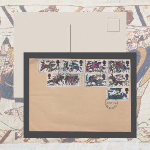 1966 Schlacht von Hastings First Day Cover   Mitte Postkarte