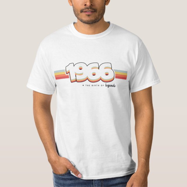 1966 The birth of legends T-Shirt (Vorderseite)