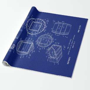 1966 Whiskey Container Art Geschenkpapier