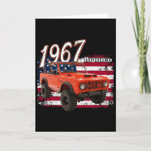 1967 67 Bronco Suv Auto Karte