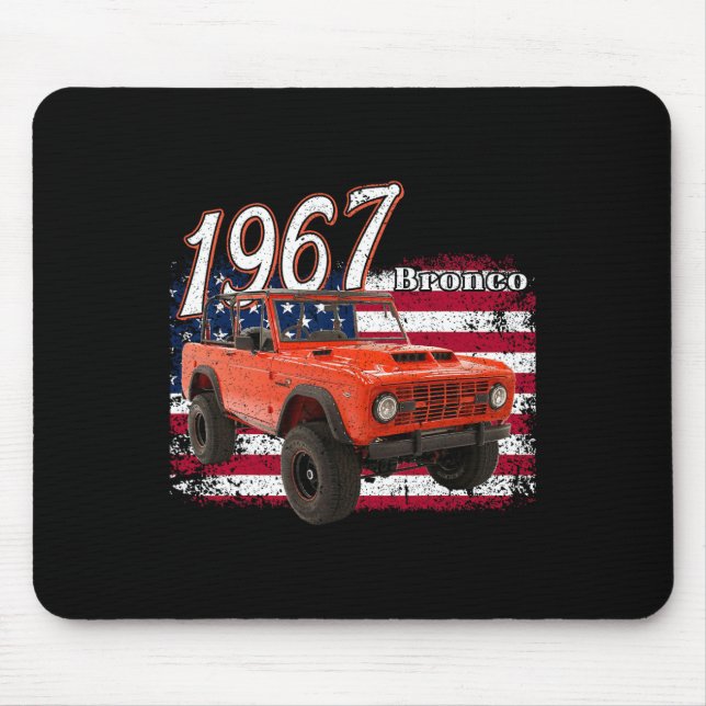 1967 67 Bronco Suv Auto  Mousepad (Vorne)