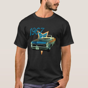 1967 67 GTO Classic Car Old School Muscle Car T-Shirt
