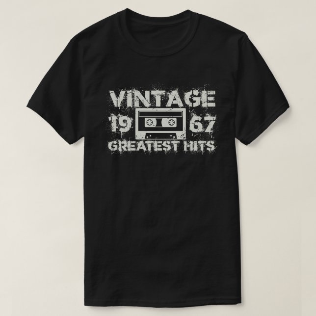 1967 Beste Treffer Vintag T-Shirt (Design vorne)