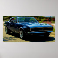 1967 CAMARO SS 396 POSTER