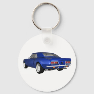 1967 Camaro SS: Blue Finish: 3D Model: Schlüsselanhänger