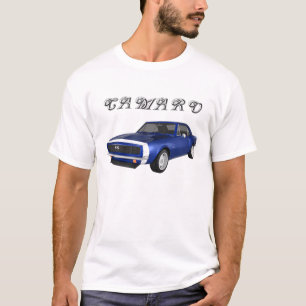 1967 Camaro SS: Blue Finish: 3D Model: T-Shirt
