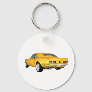 1967 Camaro SS: Gelbes Finish: 3D Modell: Schlüsselanhänger