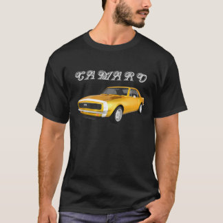 1967 Camaro SS: Gelbes Finish: 3D Modell: T-Shirt