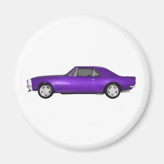 1967 Camaro SS: Lila Finish: 3D-Modell: Magnet