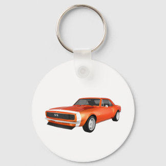1967 Camaro SS: Orange Finish: 3D Model: Schlüsselanhänger