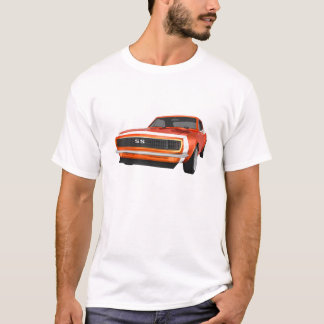 1967 Camaro SS: OrangenFinish: 3D-Modell: T-Shirt