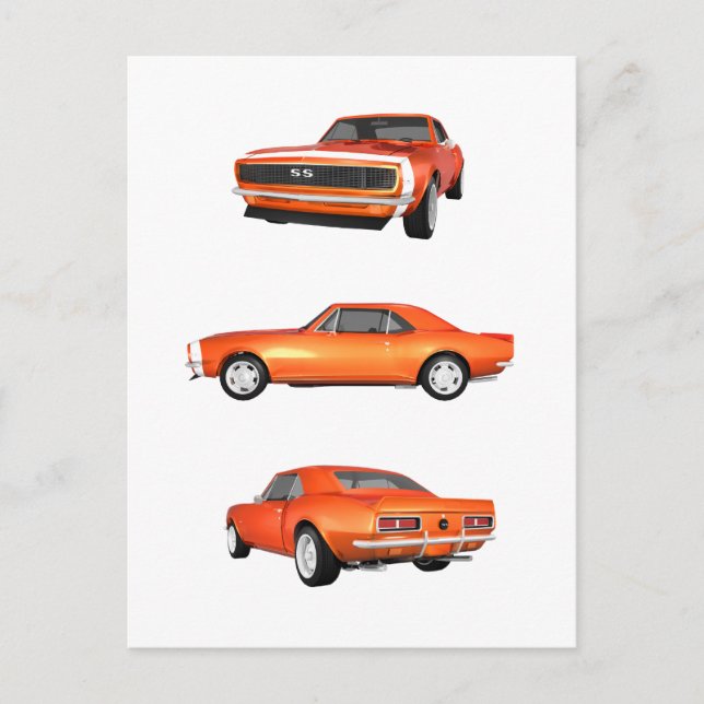 1967 Camaro SS: Postkarte (Vorderseite)