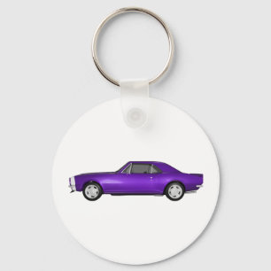 1967 Camaro SS: Purple Finish: 3D Model: Schlüsselanhänger