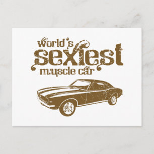 1967 Chevrolet Camaro SS 396 Postkarte