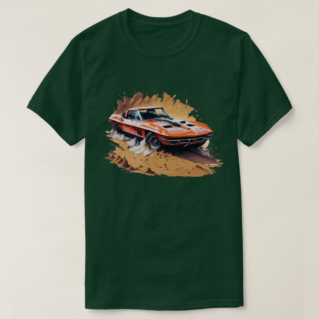 1967 Chevrolet Corvette 1 T-Shirt (Design vorne)