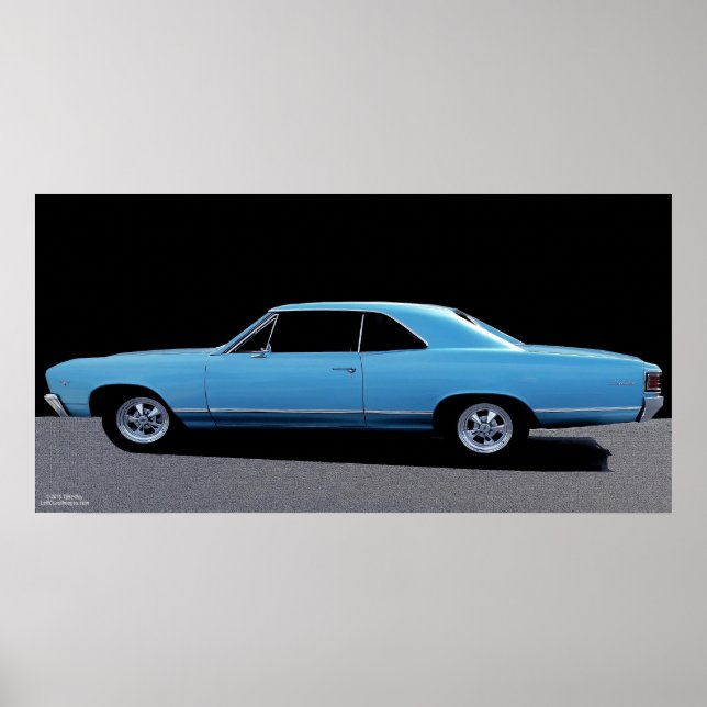 1967 CHEVY MALIBU POSTER (Vorne)