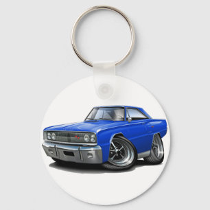 1967 Coronet RT Blue Car Schlüsselanhänger