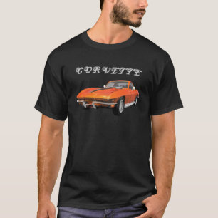 1967 Corvette Sports Car: Orange Finish: T - Shirt