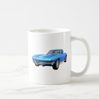 1967 Corvette Sportwagen: Blau: Kaffeetasse