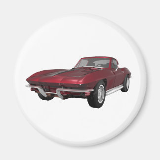 1967 Corvette: Sportwagen: Candy Apple Finish: Magnet