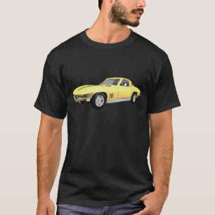 1967 Corvette Sportwagen: Gelbfinish T-Shirt