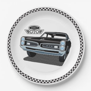 1967 Pontiac GTO Black Pappteller