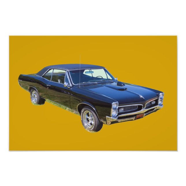 1967 Pontiac GTO Muscle Car Fotodruck (Vorne)