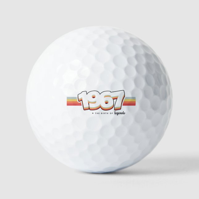 1967 The birth of legends Golfball (Vorderseite)