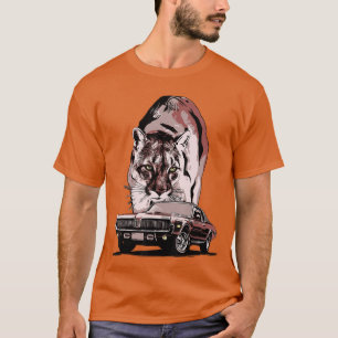 1968 67 68 69 Mercury Classic Cougar Vintage Autos T-Shirt