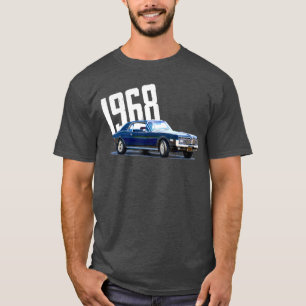 1968 68 Mercury Cougar Blau Klassiker Vintage Oldt T-Shirt